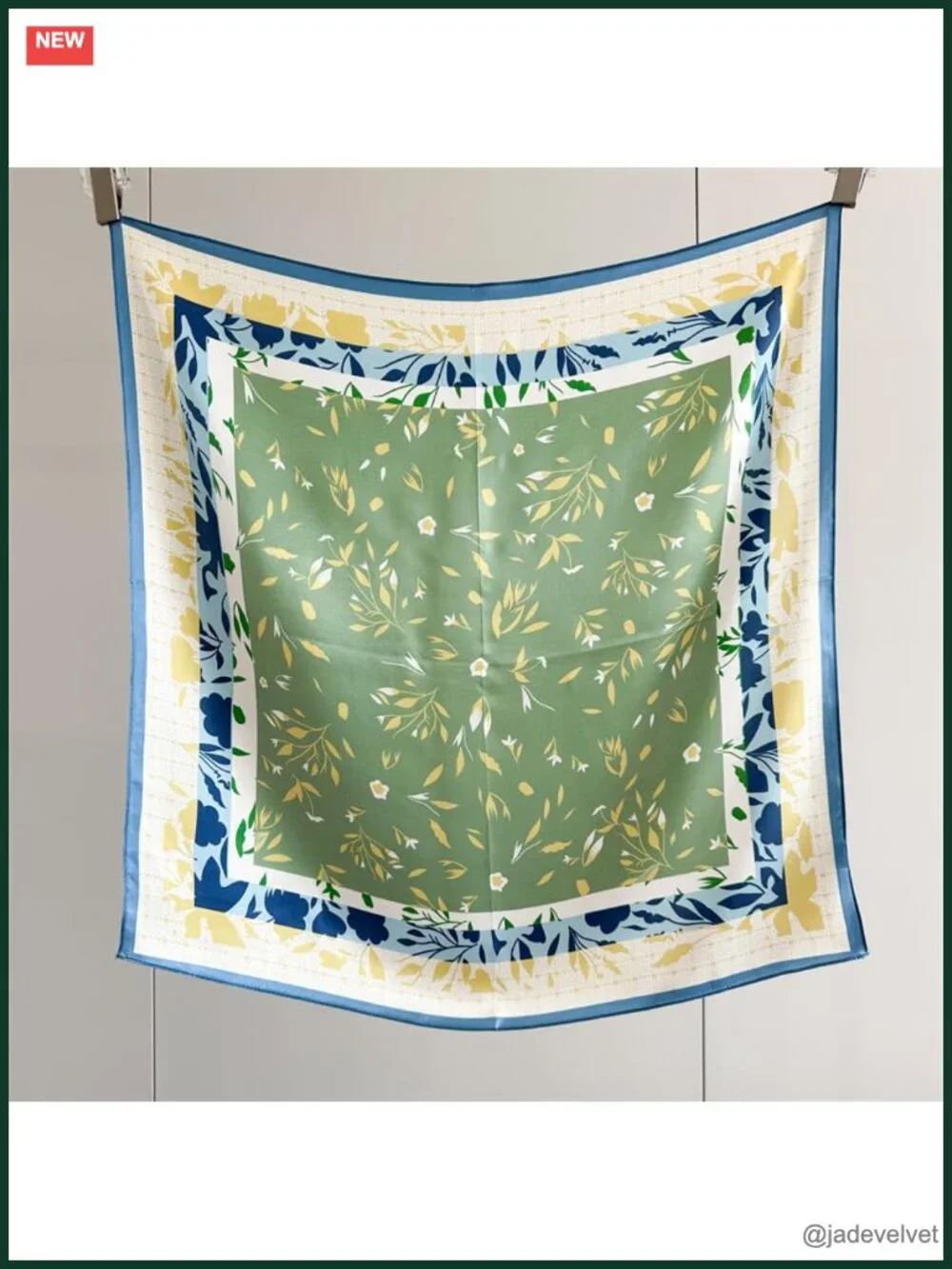 100% Pure Mulberry Silk Square Scarf 26x26 Neck Scarf Hair Bandana Gift